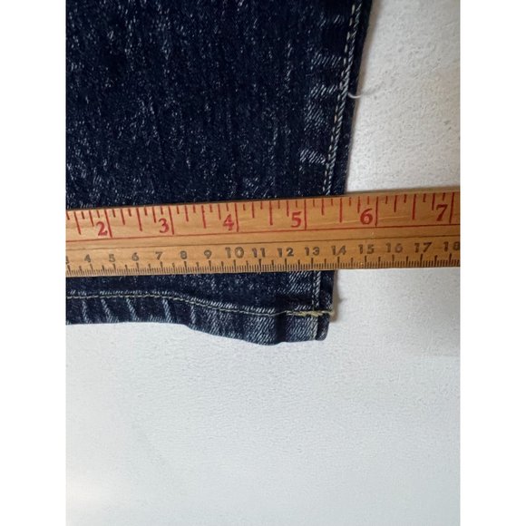 Southpole Blue Moto Skinny Jeans Men 30 x 32 Ribbed Distressed Straight Leg - Picture 7 of 11